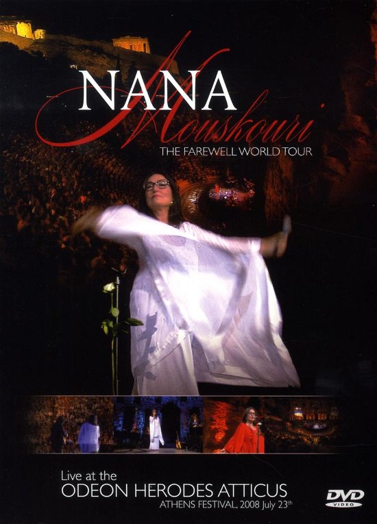 Cover for Nana Mouskouri · Farewell World Tour 2008 (DVD) (2010)