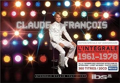 Cover for Claude Francois · Integrale 1961-1978 (CD) (2018)