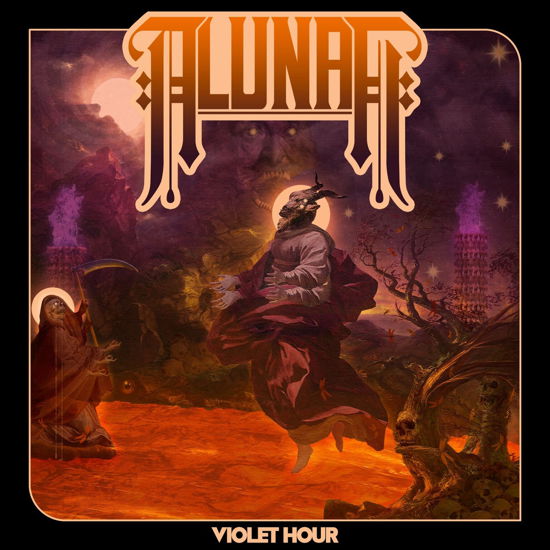 Cover for Alunah · Violet Hour (Orange Transparent Splatter (LP) [Coloured edition] (2019)