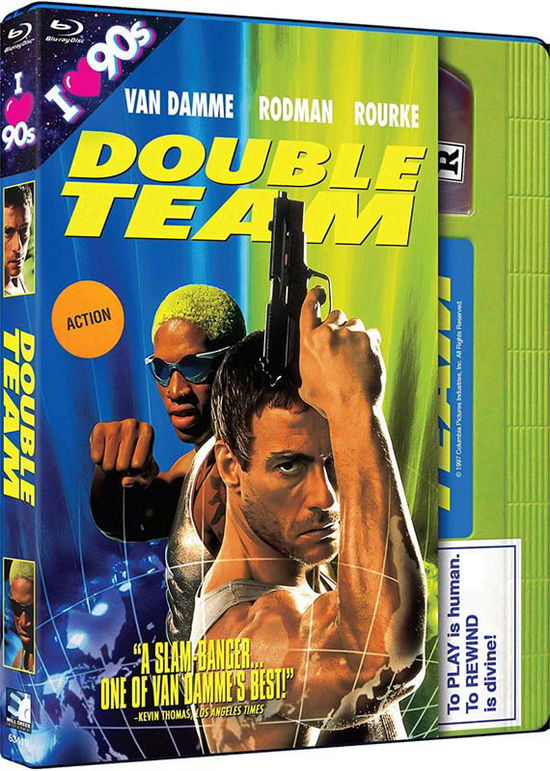 Cover for Double Team Retro VHS BD (Blu-ray) (2019)