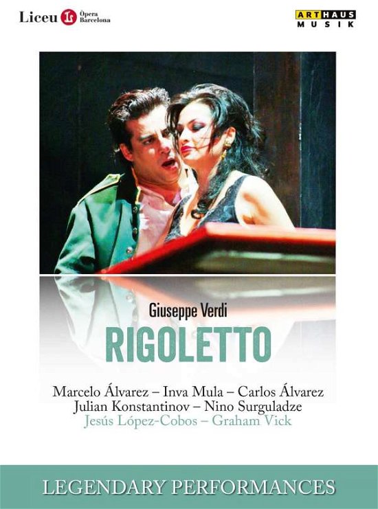 Cover for Alvarez / Mula / Lopez-cobos · Verdi: Rigoletto (DVD) (2015)