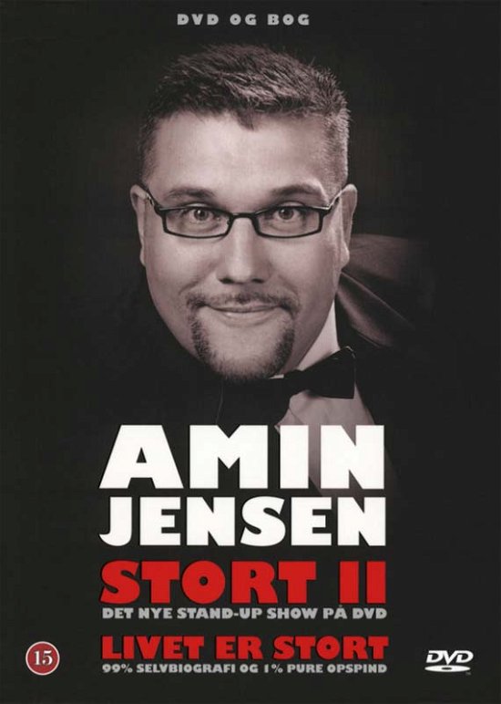 Cover for Amin Jensen · Stort 2 (Dvd+bog) (DVD) (2008)