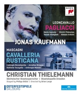 Cover for Jonas Kaufmann · Mascagni: Cavalleria Rusticana - Leoncavallo: Pagliacci (Blu-ray) (2016)