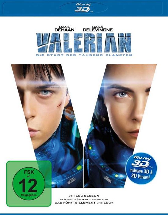 Cover for Valerian-die Stadt Der Tausend Planeten BD 3d/2d (Blu-ray) (2017)