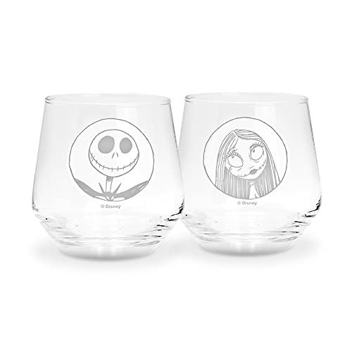 Cover for Nightmare Before Christmas · NBX  Jack  Sally  2 Glasses Set 300ml (Zubehör)