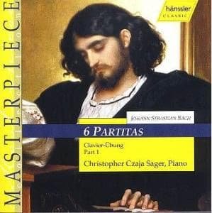 Sager Christopher Czaja - 6 Partitas - Bach Johann Sebastian - Musik - HANSSLER CLASSIC - 4010276012191 - 8. September 2017