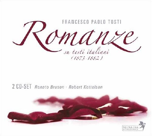 Cover for Francesco Paolo Tosti · Romanze su Testi Italiani (1873-1882) (CD) [Digipak] (2020)