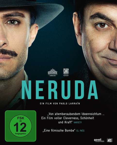 Neruda - Gael Garcia Bernal - Elokuva - GOOD MOVIES/PIFFL - 4015698013191 - perjantai 1. syyskuuta 2017