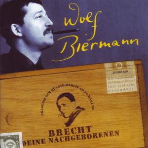 Cover for Wolf Biermann · Brecht Deine Nachgeborenen (Live) (CD) (2011)