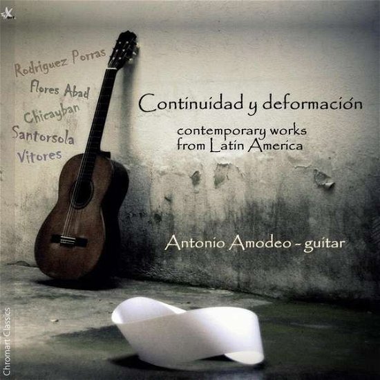 Cover for Antonio Amodeo · Contemporary Works From Latin America (CD) (2018)