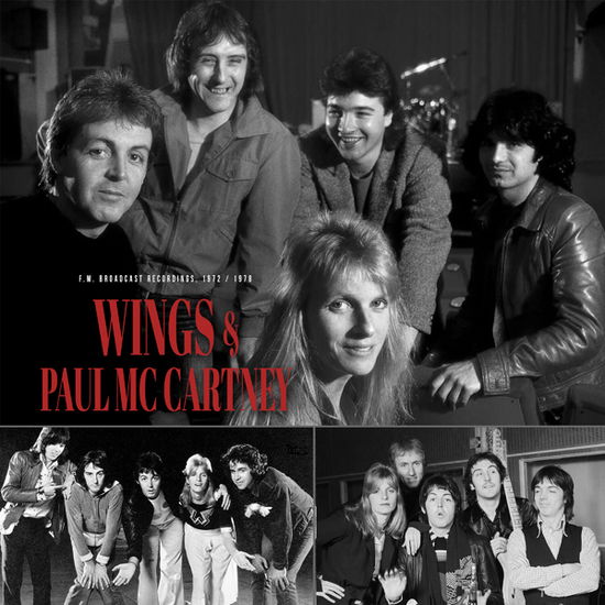 Cover for Mccartney Paul &amp; The Wings · Radio Broadcast (LP) [Clear edition] (2024)