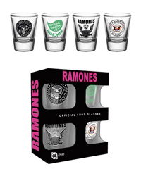 Ramones: Mix (Set 4 Bicchieri Piccoli) - Ramones - Marchandise - GB EYE - 5028486341191 - 3 juin 2019