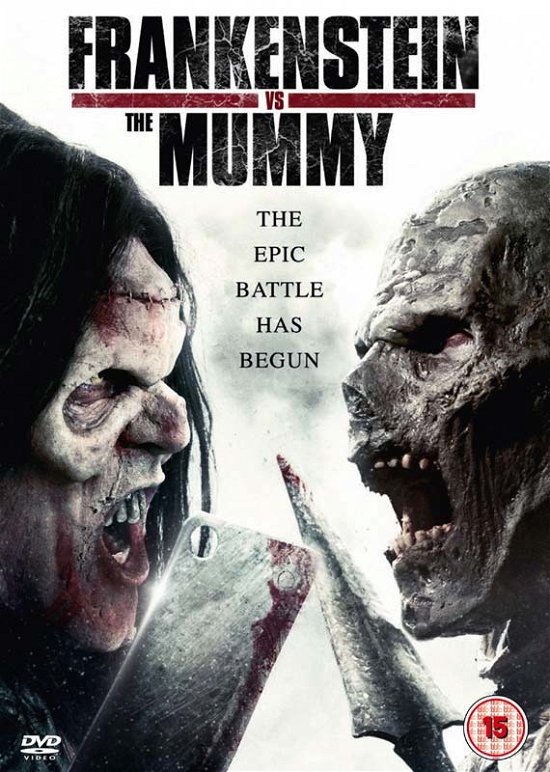Cover for Frankenstein vs the Mummy · Frankenstein vs The Mummy (DVD) (2015)