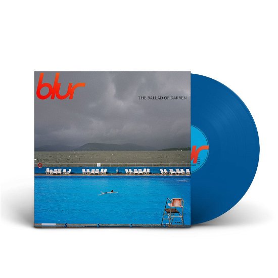 Cover for Blur · The Ballad Of Darren (LP) [Limited Blue Vinyl edition] (2023)