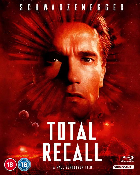 Cover for Total Recall 30th Anniversary Ed BD · Total Recall (30th Anniversary Edition) (Blu-ray) (2020)