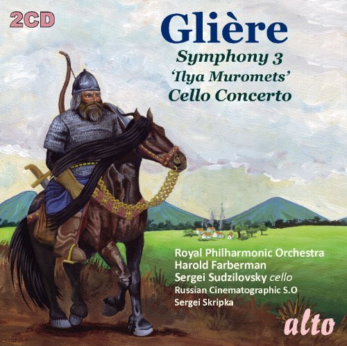 Cello Concerto / Sinfonie 3 - R. Gliere - Musik - DAN - 5055354420191 - 16 oktober 2012