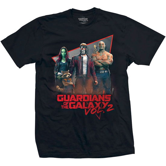 Cover for Marvel Comics · Marvel Comics Unisex Tee: Guardians of the Galaxy Vol. 2 Eighties (TØJ) [size XL] [Black - Unisex edition]