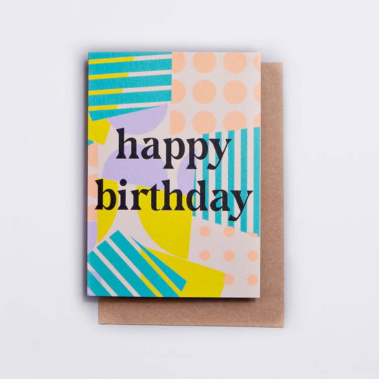 Spots and Stripes birthday card - The Completist - Boeken - Monwell - 5056368420191 - 13 oktober 2023