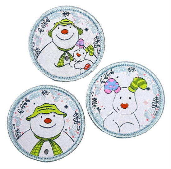 Cover for Pawprint Family · Snowman and Snowdog Sew On Patch Set (MERCH) (2024)