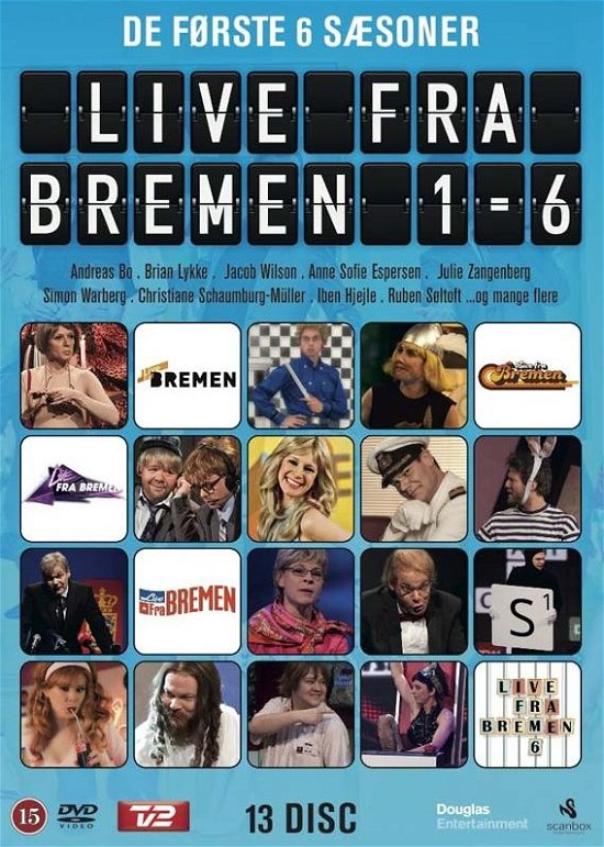 Cover for Live fra Bremen · Sæson 1-6 (DVD) (2012)