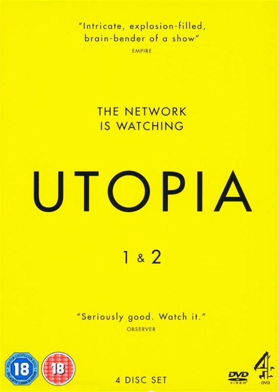 Utopia Series 1 to 2 Complete Collection - Utopia  Series 1 2 Box Set - Film - Film 4 - 6867441054191 - 18 augusti 2014