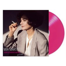 Cover for Mia Martini · Semplicemente Amore - Dal Vivo [Ltd.Ed.Num. Vinile Magenta] (LP) (2021)