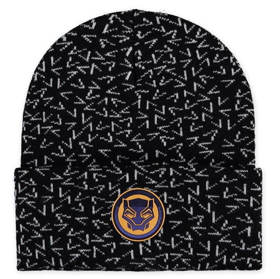 Marvel Beanie Black Panther Logo - Marvel - Fanituote -  - 8718526154191 - maanantai 28. marraskuuta 2022