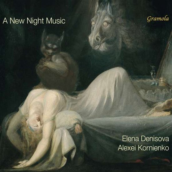Cover for Elena Denisova · Gian Francesco Malipiero / John Cage / Michael Colina / Alfred Huber / Oscar Jockel / Dieter Kaufmann: A New Night Music (CD) (2022)