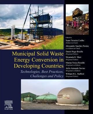 Cover for Suani Coelho · Municipal Solid Waste Energy Conversion in Developing Countries: Technologies, Best Practices, Challenges and Policy (Pocketbok) (2019)