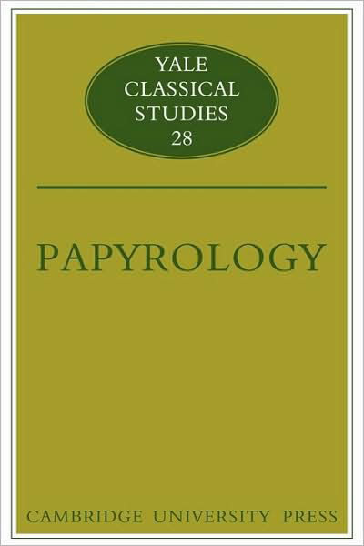 Cover for Naphtali Lewis · Papyrology - Yale Classical Studies (Pocketbok) (2009)