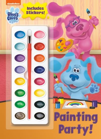 Painting Party! (Blue's Clues and You) - Golden Books - Bøker - Random House Children's Books - 9780593431191 - 25. januar 2022