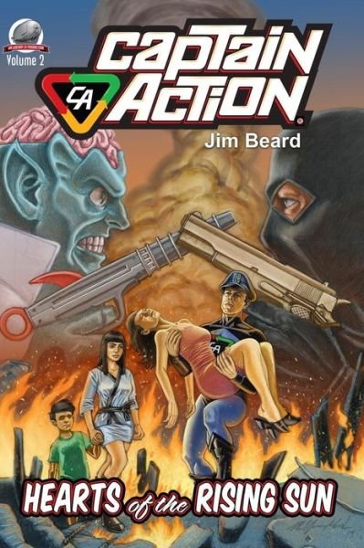 Cover for Jim Beard · Captain Action-hearts of the Rising Sun (Paperback Book) (2014)