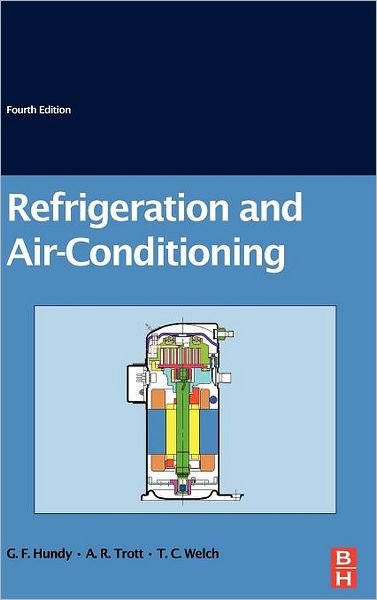 Cover for Hundy, G F (Director, Aleph Zero Ltd, UK) · Refrigeration and Air-Conditioning (Hardcover Book) (2008)