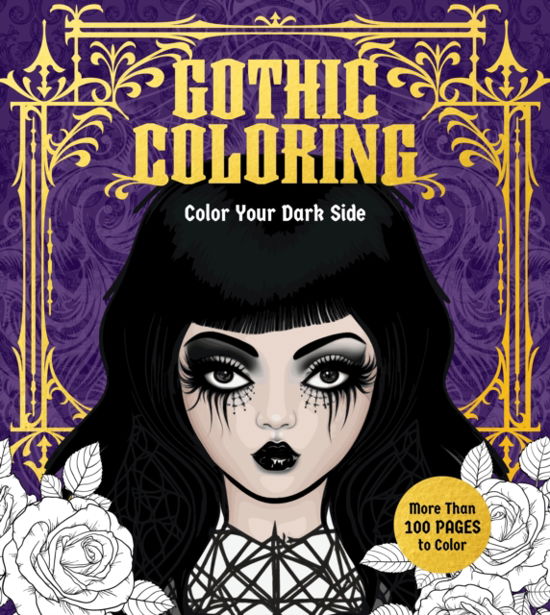 Cover for Editors of Chartwell Books · Gothic Coloring: Color Your Dark Side - More Than 100 Pages to Color - Chartwell Coloring Books (Paperback Book) (2023)