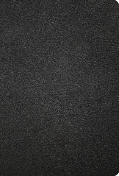 Cover for Holman Bible Publishers · KJV Large Print Ultrathin Reference Bible, Black (Leather Book) (2022)