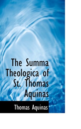 Cover for Thomas Aquinas · The Summa Theologica of St. Thomas Aquinas (Hardcover Book) (2009)