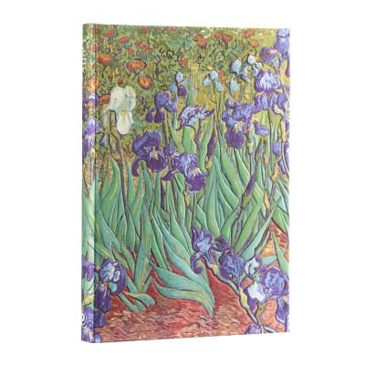 Cover for Paperblanks · Van Gogh's Irises Midi Hardback Address Book (Elastic Band Closure) (Buch) (2023)
