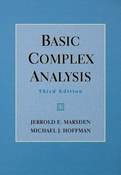 Cover for Jerrold E Marsden · Basic Complex Analysis (Paperback Book) (1998)