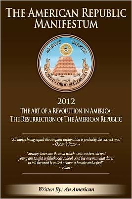 Cover for An American · The American Republic Manifestum (Paperback Book) (2011)