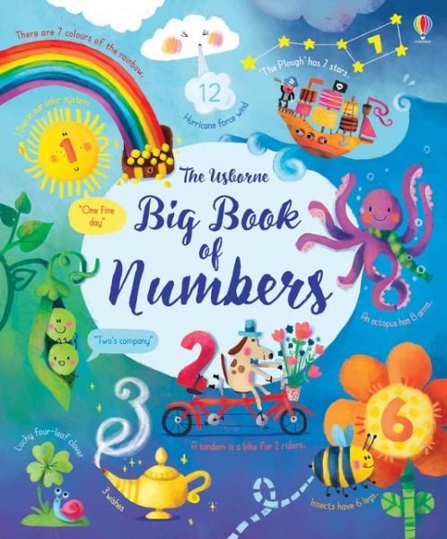 Cover for Felicity Brooks · Big Book of Numbers - Big Books (Kartonbuch) (2018)