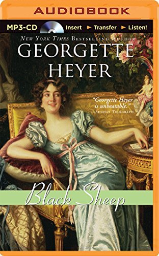 Cover for Georgette Heyer · Black Sheep (MP3-CD) [Mp3 Una edition] (2014)