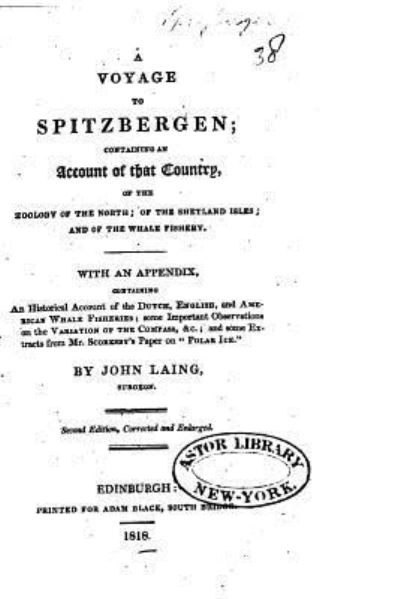 Cover for John Laing · A Voyage to Spitzbergen (Paperback Book) (2015)