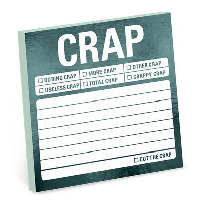 Cover for Knock Knock · Knock Knock Crap Metallic Sticky Notes (Print) (2019)