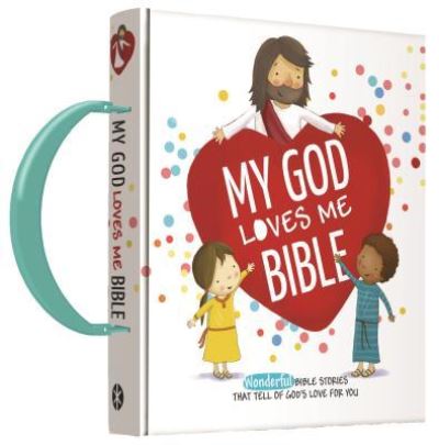 Cover for Dayspring · My God Loves Me Bible (Board book) (2019)