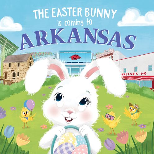 Cover for Eric James · The Easter Bunny Is Coming to Arkansas (Hardcover Book) (2020)