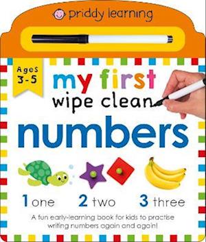 Cover for Priddy Books · My First Wipe Clean: Numbers - My First Wipe Clean (Board book) (2023)