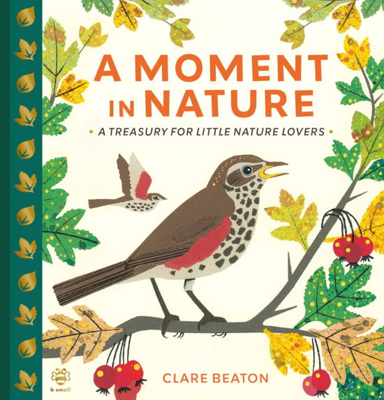 Cover for Clare Beaton · A Moment in Nature: A Treasury for Little Nature Lovers (Innbunden bok) (2024)