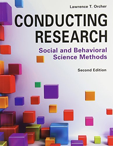 Cover for Lawrence Orcher · Conducting Research: Social and Behavioral Science Methods (Paperback Book) (2014)