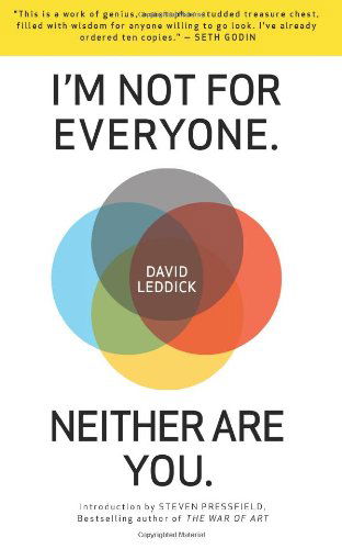 Cover for David Leddick · I'm Not for Everyone. Neither Are You. (Taschenbuch) (2014)