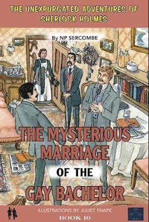 Cover for NP Sercombe · The Mysterious Marriage of the Gay Bachelor - The Unexpurgated Adventures of Sherlock Holmes (Gebundenes Buch) (2021)
